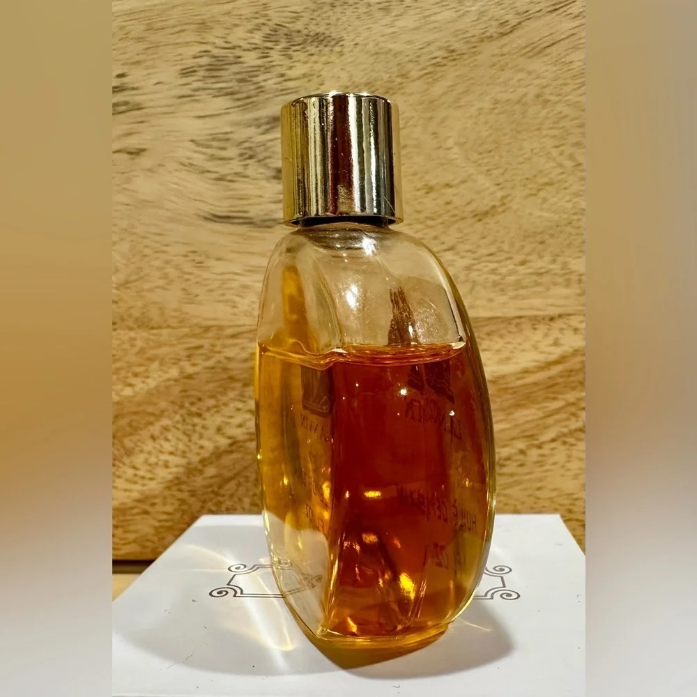 Carbon Huile de Bain Amber Bath Oil Vintage Gold Bottle